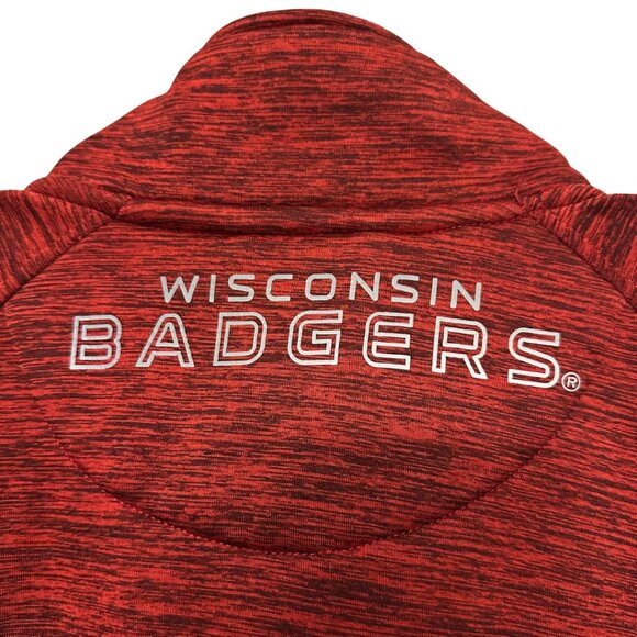 🦡 Wisconsin Badgers Men’s Quarter-zip Pullover (Size Large) - Picture 5 of 5